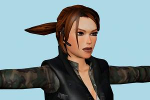 Lara Croft Lara-Croft, Lara, Croft, lara, Tomb-Raider, girl, female, woman, people, human, xna, characters, rigged